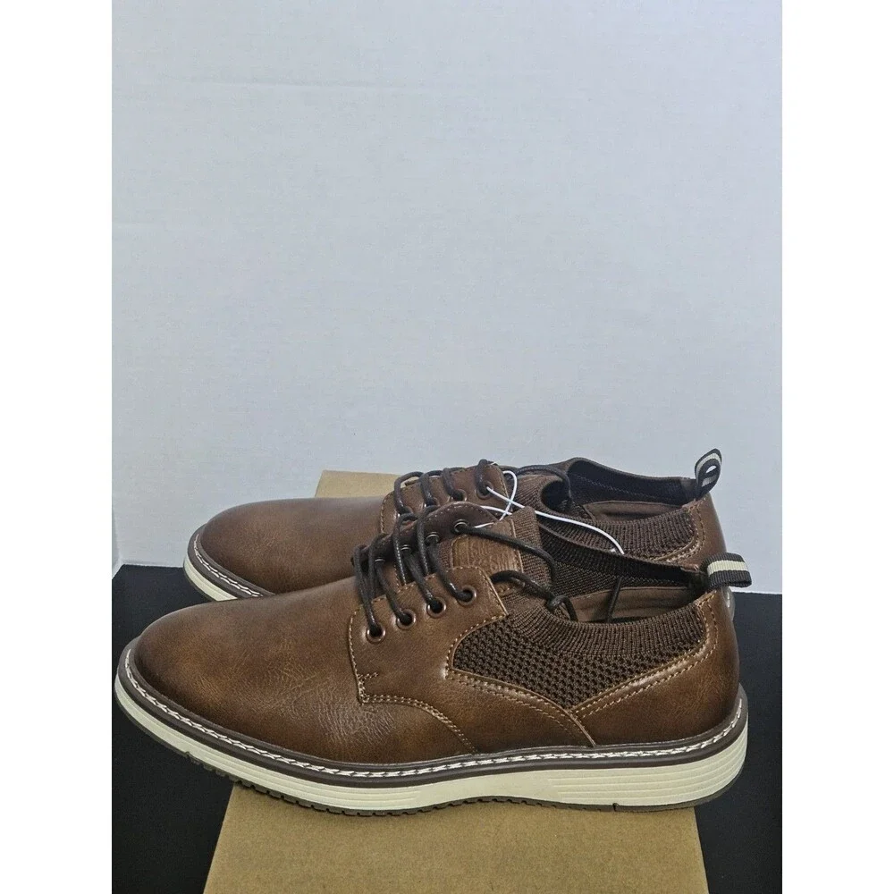 Sz 9 - Steve Madden P-Kenson Hybrid Derby Shoes Brown
